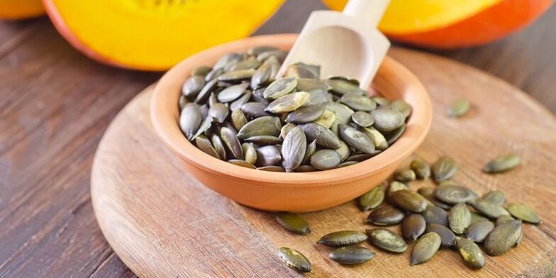 Pumpkin seeds, used by a man daily, will increase potency