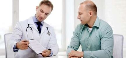 Urologist treats pathological discharge in a man